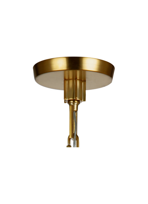 Myhouse Lighting Visual Comfort Studio - P1446BBS - One Light Pendant - Elmore - Burnished Brass