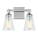 Myhouse Lighting Visual Comfort Studio - VS24702CH - Two Light Vanity - Monterro - Chrome