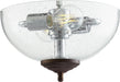 Myhouse Lighting Quorum - 1165-4486 - LED Fan Light Kit - Toasted Sienna / Oiled Bronze