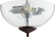 Myhouse Lighting Quorum - 1165-4486 - LED Fan Light Kit - Toasted Sienna / Oiled Bronze