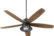 Myhouse Lighting Quorum - 14605-69 - 60"Patio Fan - Portico - Textured Black