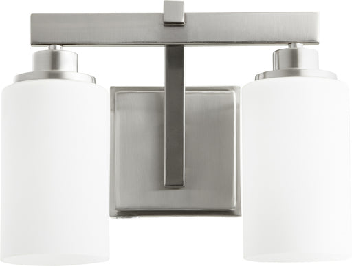 Myhouse Lighting Quorum - 5207-2-65 - Two Light Vanity - Lancaster - Satin Nickel