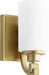 Myhouse Lighting Quorum - 5407-1-80 - One Light Wall Mount - Lancaster - Aged Brass