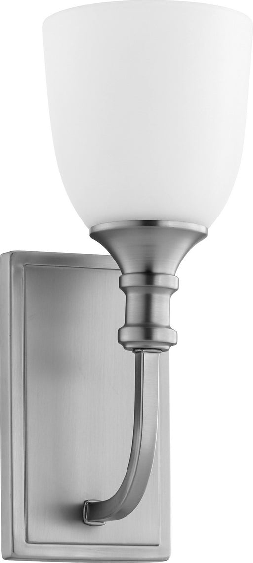 Myhouse Lighting Quorum - 5411-1-65 - One Light Wall Mount - Richmond - Satin Nickel