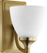 Myhouse Lighting Quorum - 5459-1-80 - One Light Wall Mount - Enclave - Aged Brass