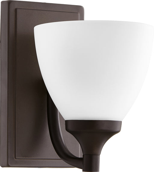 Myhouse Lighting Quorum - 5459-1-86 - One Light Wall Mount - Enclave - Oiled Bronze