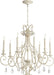 Myhouse Lighting Quorum - 6014-8-70 - Eight Light Chandelier - Ansley - Persian White