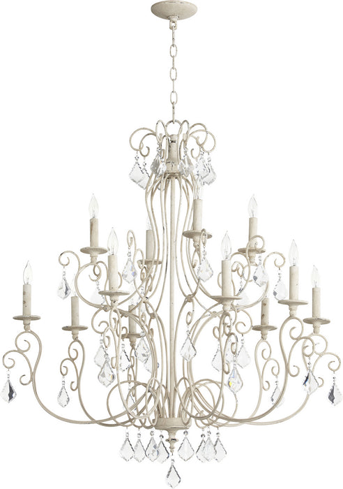 Myhouse Lighting Quorum - 6205-12-70 - 12 Light Chandelier - Ariel - Persian White