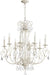 Myhouse Lighting Quorum - 6205-8-70 - Eight Light Chandelier - Ariel - Persian White