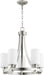 Myhouse Lighting Quorum - 6207-5-65 - Five Light Chandelier - Lancaster - Satin Nickel