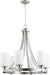 Myhouse Lighting Quorum - 6207-6-65 - Six Light Chandelier - Lancaster - Satin Nickel