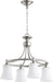 Myhouse Lighting Quorum - 6422-4-65 - Four Light Chandelier - Rossington - Satin Nickel