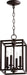 Myhouse Lighting Quorum - 6731-4-186 - Four Light Entry Pendant - Cuboid Entries - Oiled Bronze