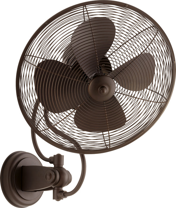 Myhouse Lighting Quorum - 94144-86 - Patio Fan - Piazza - Oiled Bronze