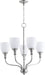 Myhouse Lighting Quorum - 6811-5-65 - Five Light Chandelier - Richmond - Satin Nickel