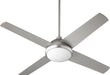 Myhouse Lighting Quorum - 68524-65 - 52"Ceiling Fan - Quest - Satin Nickel