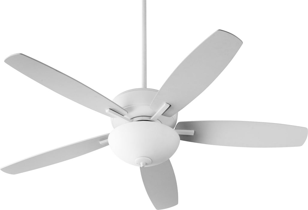 Myhouse Lighting Quorum - 70525-8 - 52"Ceiling Fan - Breeze - Studio White