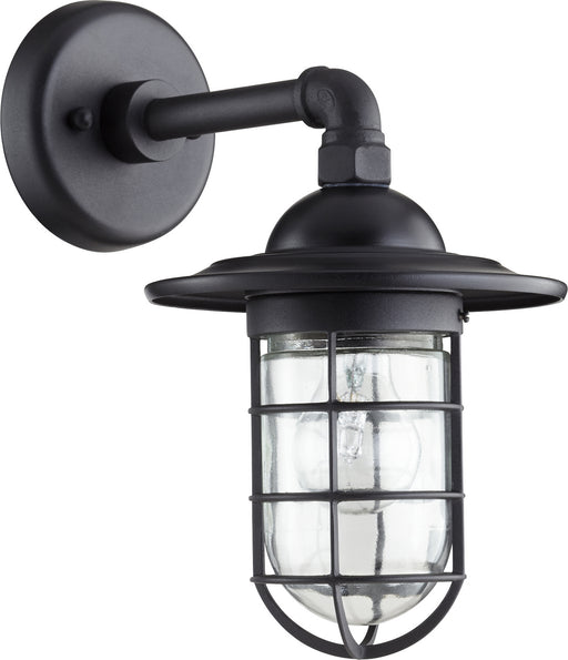 Myhouse Lighting Quorum - 7082-69 - One Light Wall Mount - Bowery - Textured Black