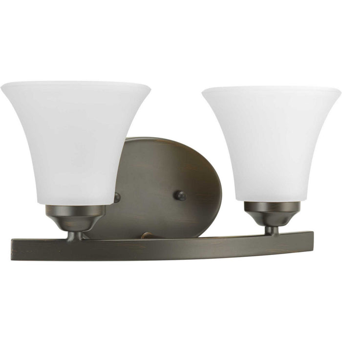 Myhouse Lighting Progress Lighting - P2009-20W - Two Light Bath Bracket - Adorn - Antique Bronze