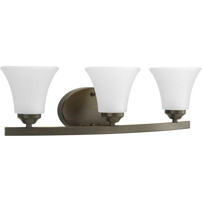 Myhouse Lighting Progress Lighting - P2010-20W - Three Light Bath Bracket - Adorn - Antique Bronze