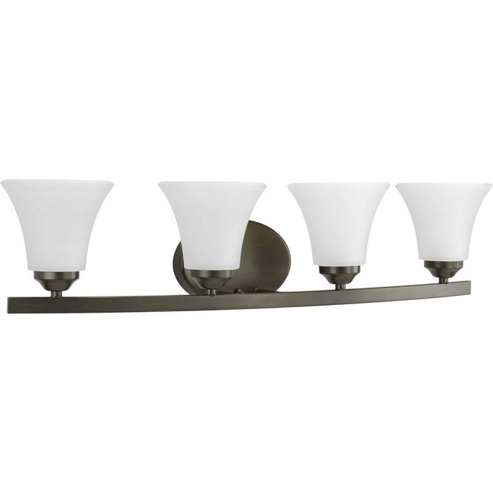 Myhouse Lighting Progress Lighting - P2011-20W - Four Light Bath Bracket - Adorn - Antique Bronze