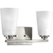 Myhouse Lighting Progress Lighting - P300009-009 - Two Light Bath - Debut - Brushed Nickel