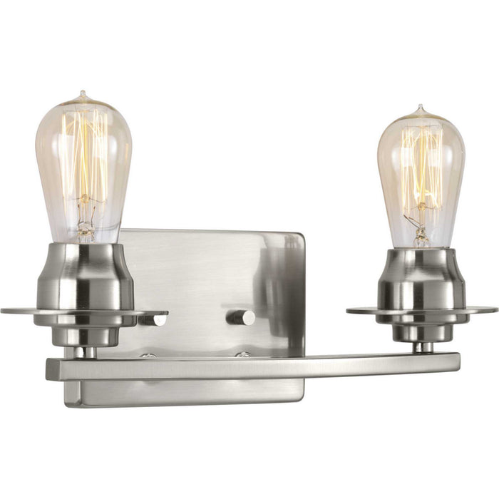 Myhouse Lighting Progress Lighting - P300009-009 - Two Light Bath - Debut - Brushed Nickel