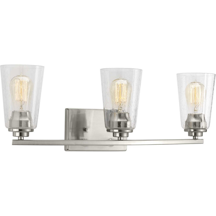 Myhouse Lighting Progress Lighting - P300010-009 - Three Light Bath - Debut - Brushed Nickel