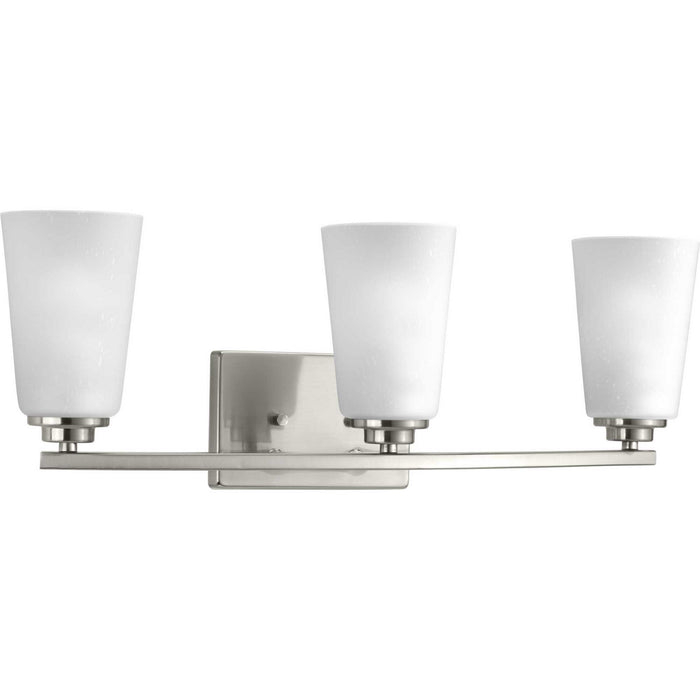 Myhouse Lighting Progress Lighting - P300010-009 - Three Light Bath - Debut - Brushed Nickel