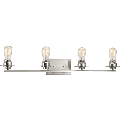 Myhouse Lighting Progress Lighting - P300011-009 - Four Light Bath - Debut - Brushed Nickel