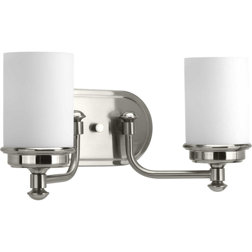 Myhouse Lighting Progress Lighting - P300013-009 - Two Light Bath - Glide - Brushed Nickel