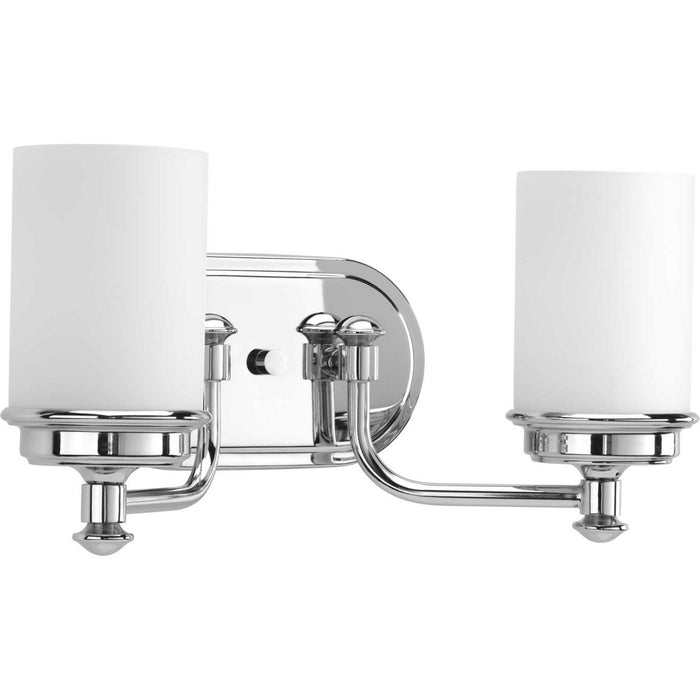 Myhouse Lighting Progress Lighting - P300013-015 - Two Light Bath - Glide - Polished Chrome