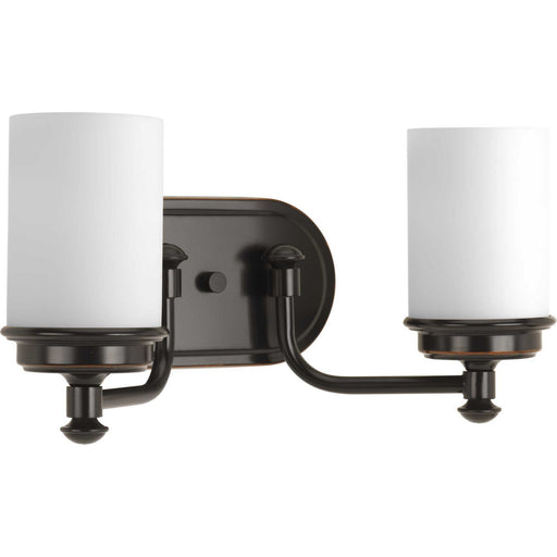 Myhouse Lighting Progress Lighting - P300013-139 - Two Light Bath - Glide - Rubbed Bronze