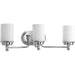 Myhouse Lighting Progress Lighting - P300014-015 - Three Light Bath - Glide - Polished Chrome