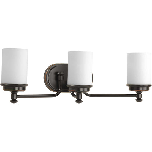 Myhouse Lighting Progress Lighting - P300014-139 - Three Light Bath - Glide - Rubbed Bronze