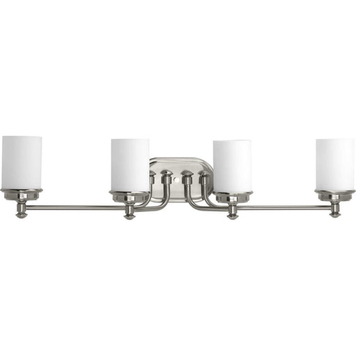 Myhouse Lighting Progress Lighting - P300015-009 - Four Light Bath - Glide - Brushed Nickel