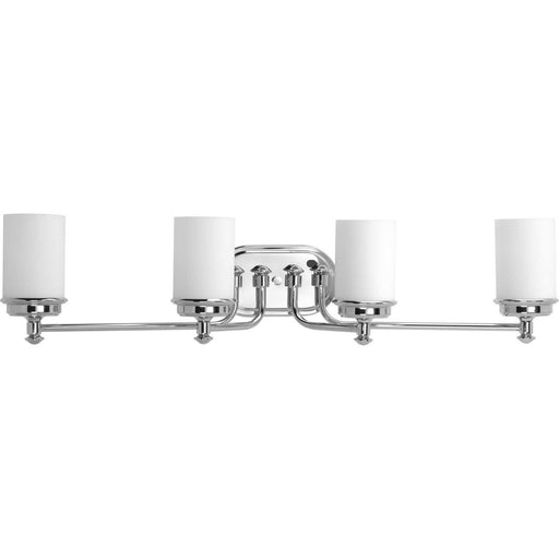 Myhouse Lighting Progress Lighting - P300015-015 - Four Light Bath - Glide - Polished Chrome