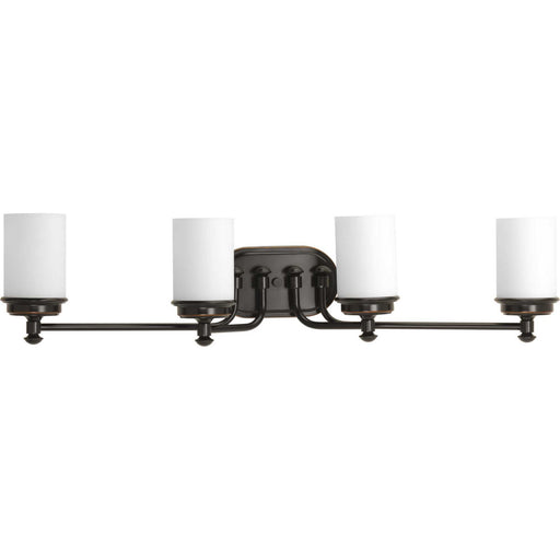 Myhouse Lighting Progress Lighting - P300015-139 - Four Light Bath - Glide - Rubbed Bronze