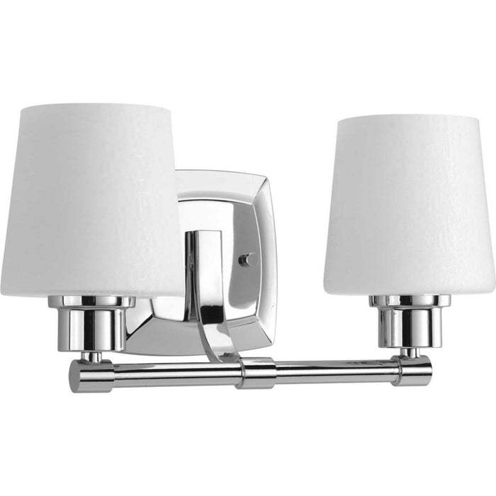 Myhouse Lighting Progress Lighting - P300017-015 - Two Light Bath - Glance - Polished Chrome