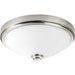 Myhouse Lighting Progress Lighting - P350005-009-30 - LED Flush Mount - Led Linen - Brushed Nickel