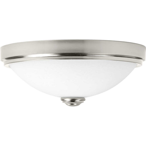 Myhouse Lighting Progress Lighting - P350007-009-30 - LED Flush Mount - Led Linen - Brushed Nickel