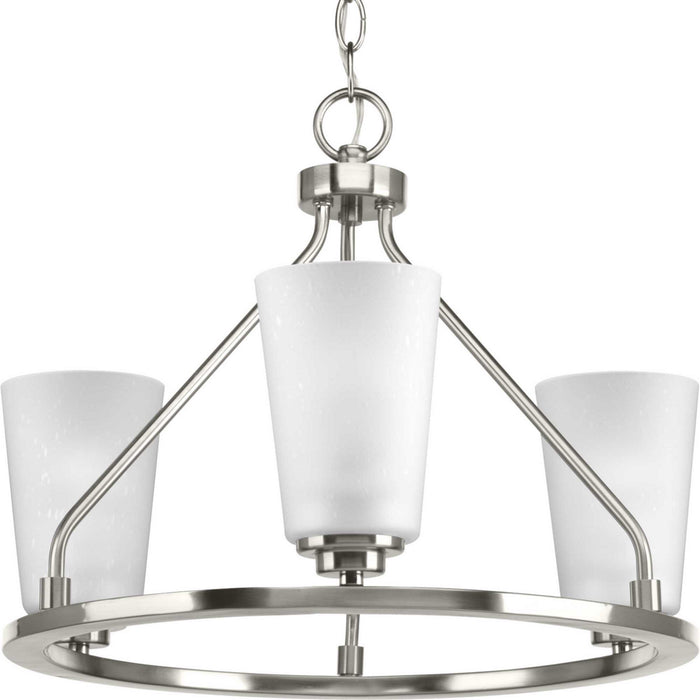 Myhouse Lighting Progress Lighting - P350036-009 - Three Light Semi-Flush Convertible - Debut - Brushed Nickel