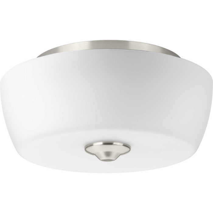 Myhouse Lighting Progress Lighting - P350061-009 - Two Light Flush Mount - Leap - Brushed Nickel