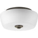 Myhouse Lighting Progress Lighting - P350061-020 - Two Light Flush Mount - Leap - Antique Bronze