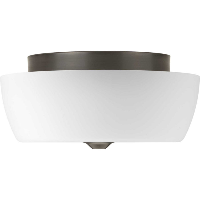 Myhouse Lighting Progress Lighting - P350061-020 - Two Light Flush Mount - Leap - Antique Bronze