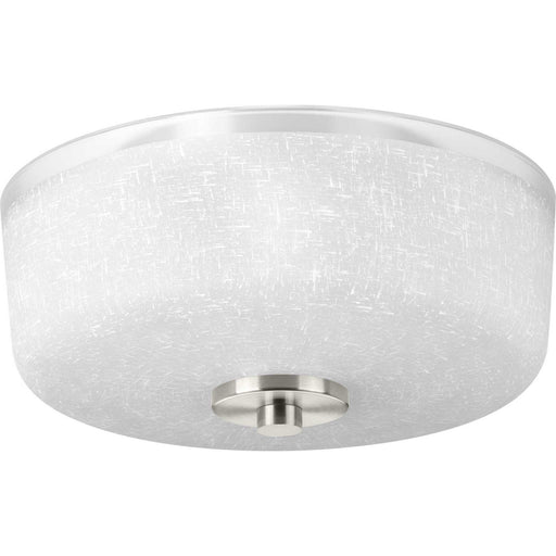 Myhouse Lighting Progress Lighting - P3620-09 - Two Light Flush Mount - Alexa - Brushed Nickel