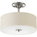 Myhouse Lighting Progress Lighting - P3683-0930K9 - LED Semi-Flush Mount - Inspire Led - Brushed Nickel