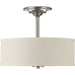 Myhouse Lighting Progress Lighting - P3712-09 - Two Light Semi-Flush Mount - Inspire - Brushed Nickel