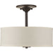 Myhouse Lighting Progress Lighting - P3712-20 - Two Light Semi-Flush Mount - Inspire - Antique Bronze