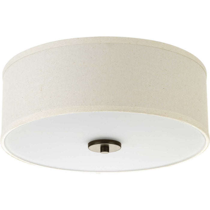 Myhouse Lighting Progress Lighting - P3713-20 - Two Light Flush Mount - Inspire - Antique Bronze